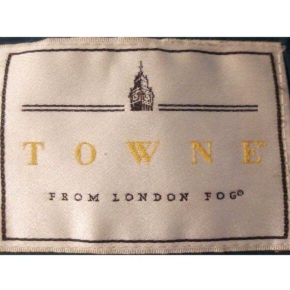 TOWNE from London Fog Men's Jacket Size - XL-REG Tan - Dark Blue - Picture 12 of 12